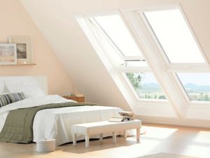 A sunlit bedroom loft conversion in Bristol